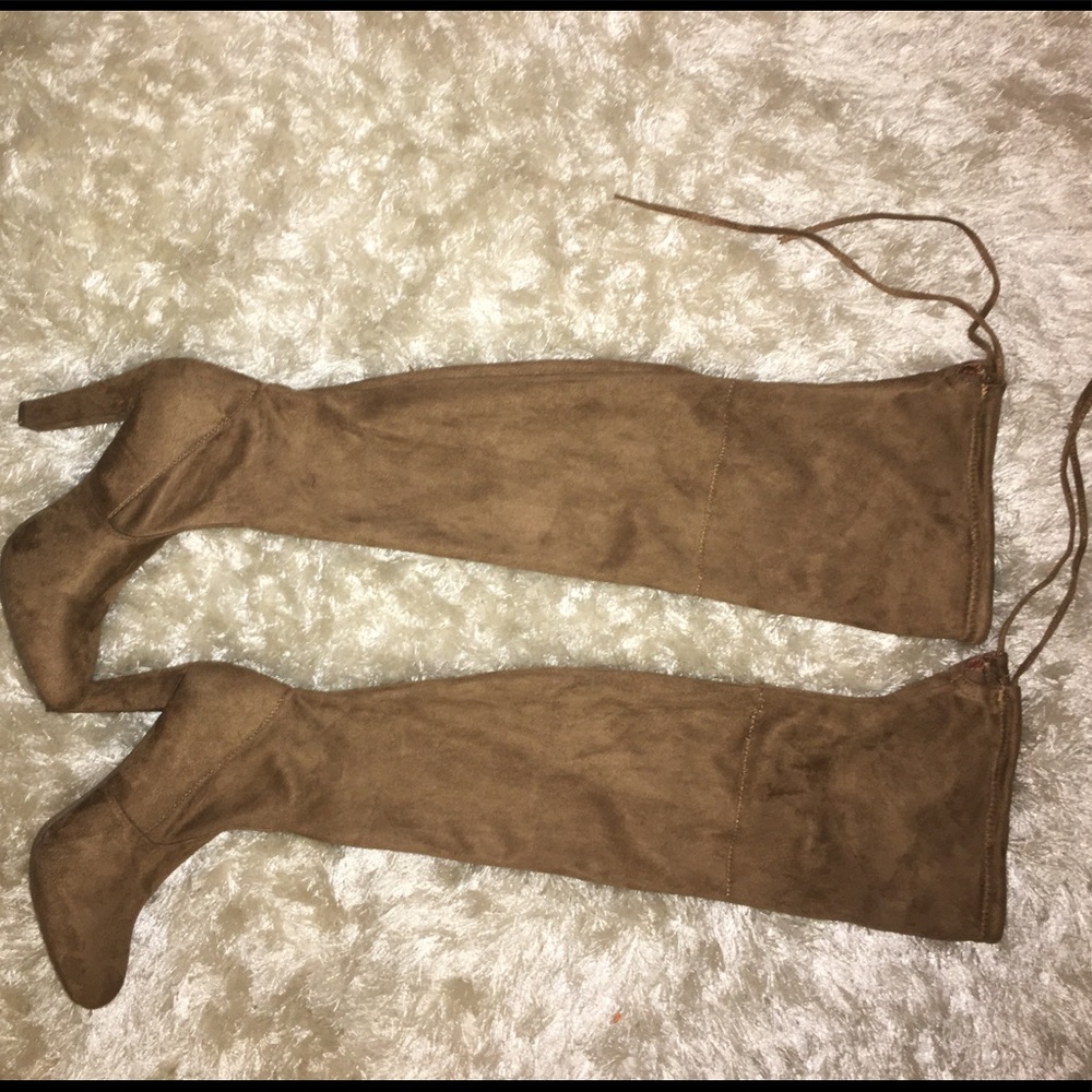 High knee boots